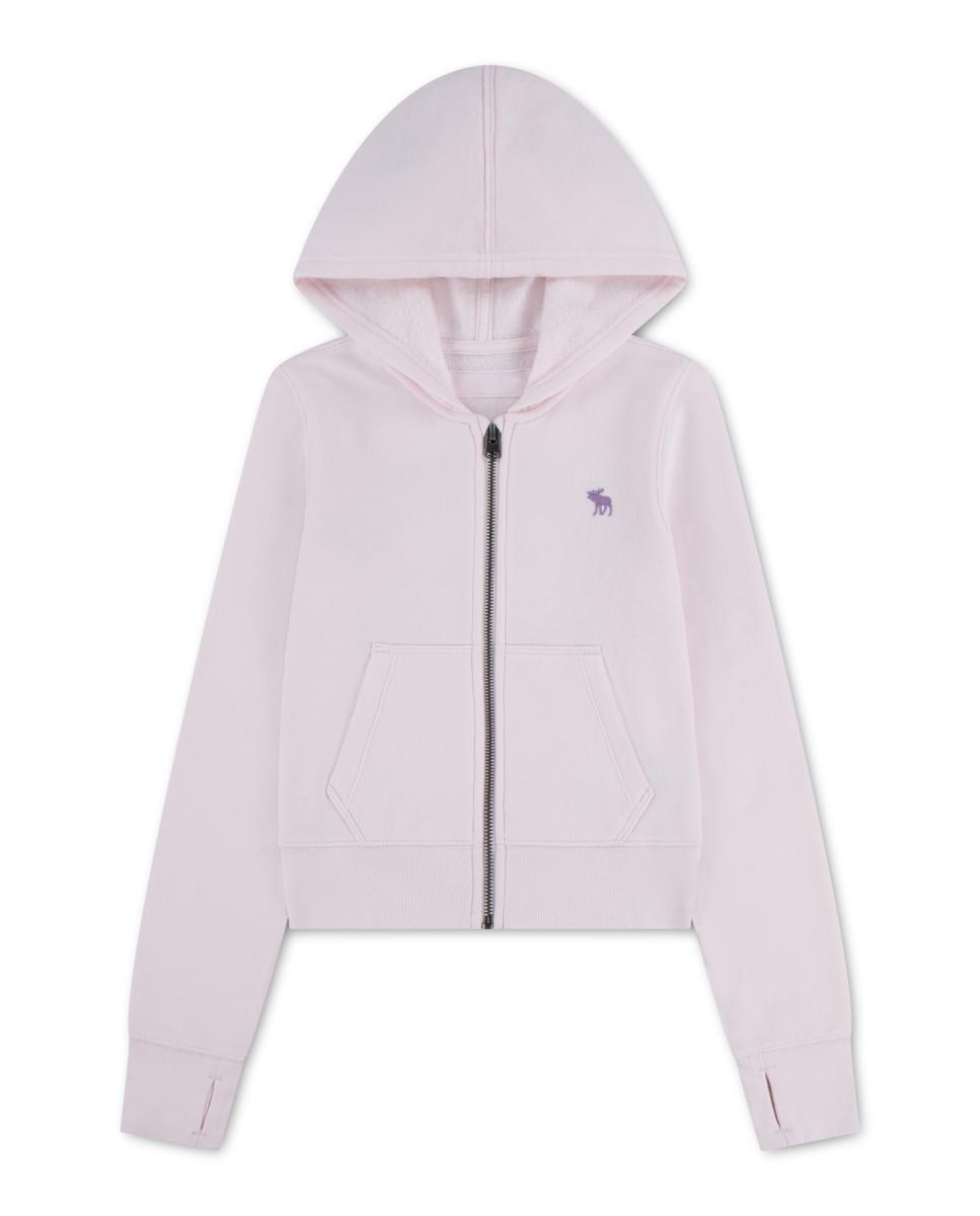 Imagem 0 de Sweatshirt de Criança com Capuz e Fecho de Correr Completo com Estampado Gráfico