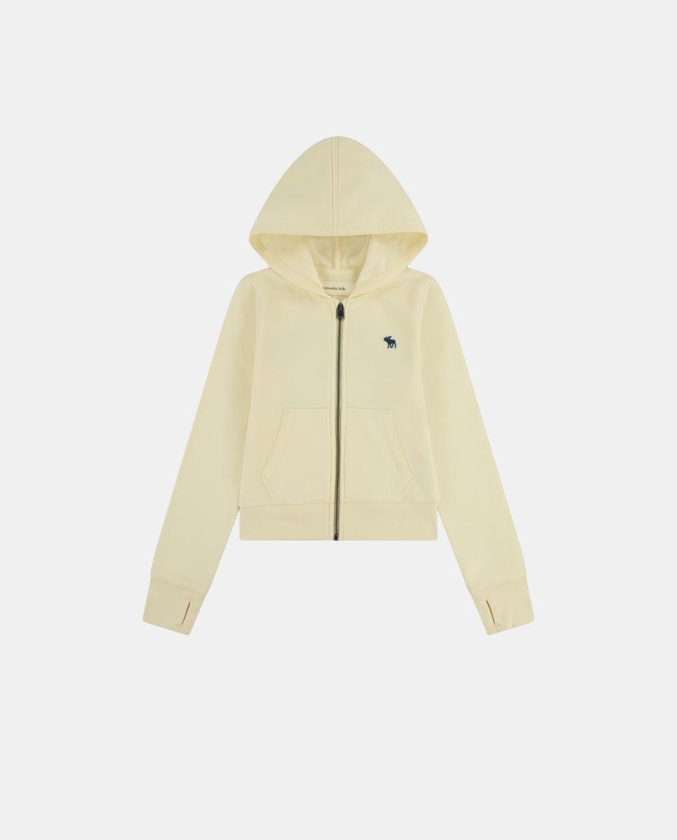 Imagem 0 de Sweatshirt de Criança com Capuz e Fecho de Correr Completo com Estampado Gráfico