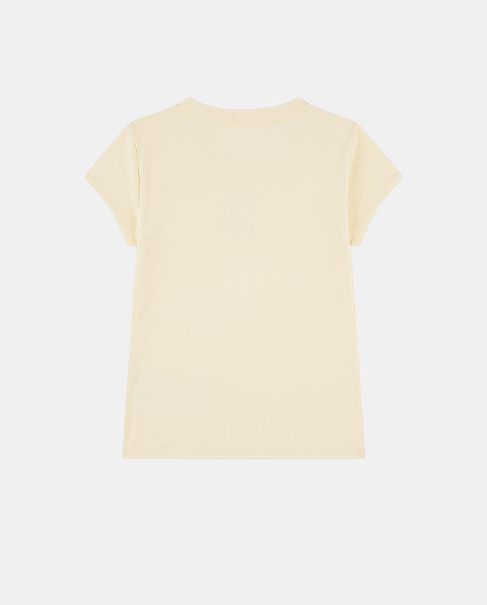 T-shirt de Bebé Two Cherry Abercrombie Kids Amarelo-2