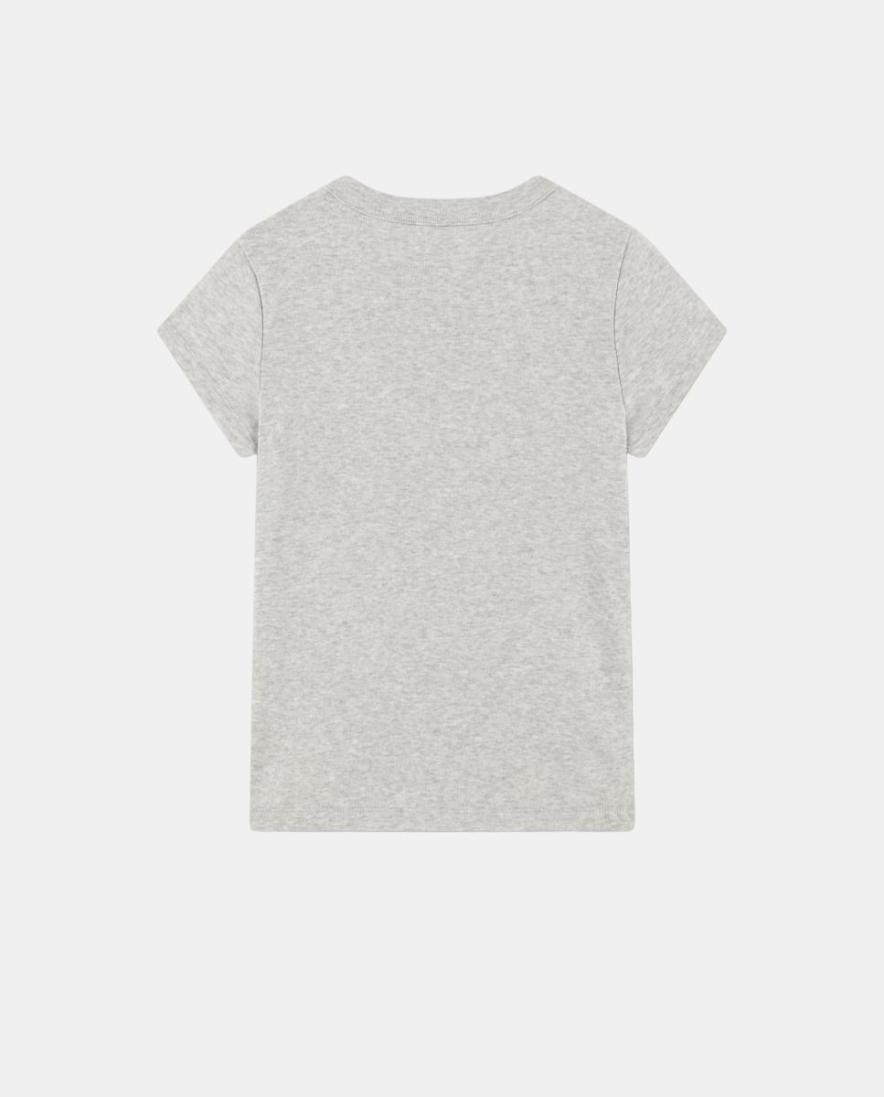Camiseta para bebé con estampado Y2K Core Script de Abercrombie Kids - Gris Gris-2