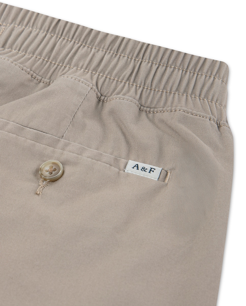 Calções Chino sem Fechos Abercrombie Kids Castanho-3