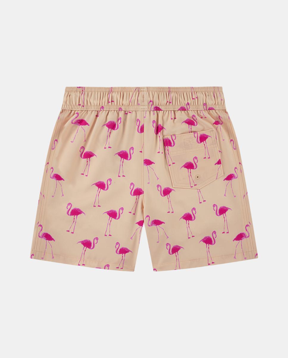 Calções de Banho Core Poly de Criança Abercrombie Kids Rosa-2