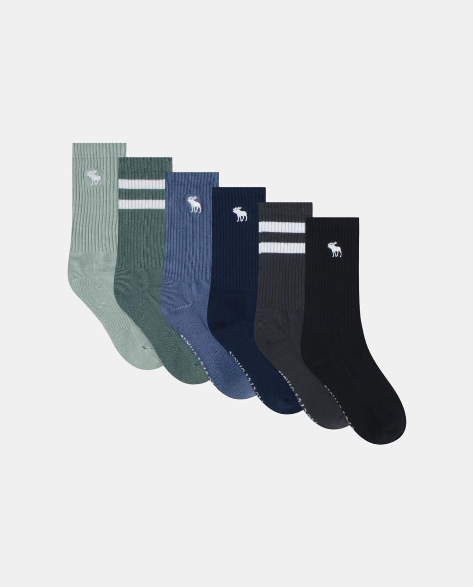 Imagem 0 de Meias Desportivas às Riscas Core Kids (Pack de 6 Pares)