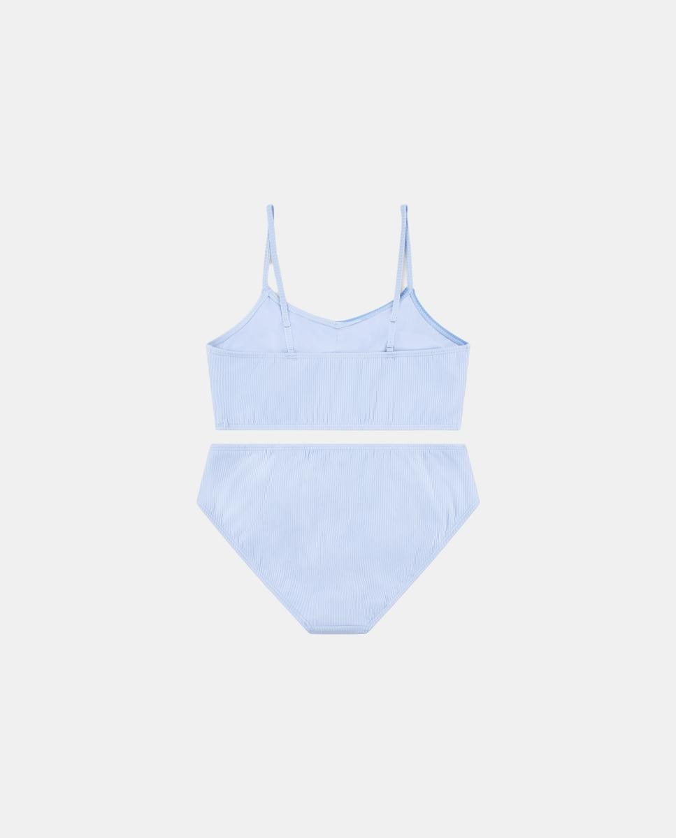 Fato de Banho Cruzado de Duas Peças de Criança Abercrombie Kids Azul-2