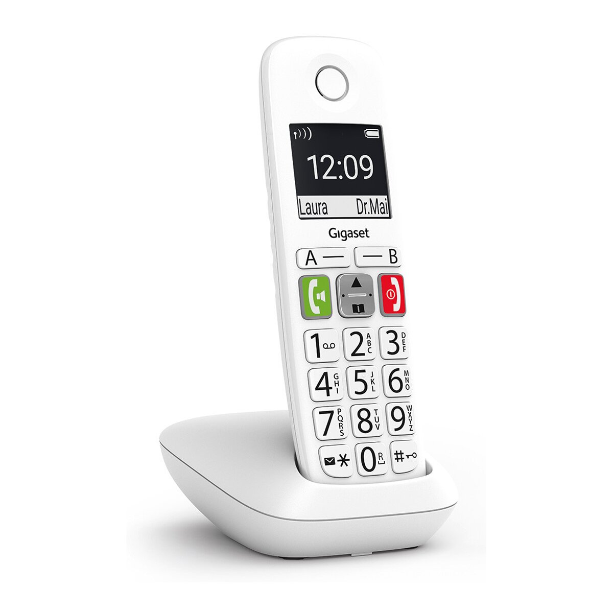 Telefone fixo sem fios Gigaset Dect E290 - Branco Branco-2