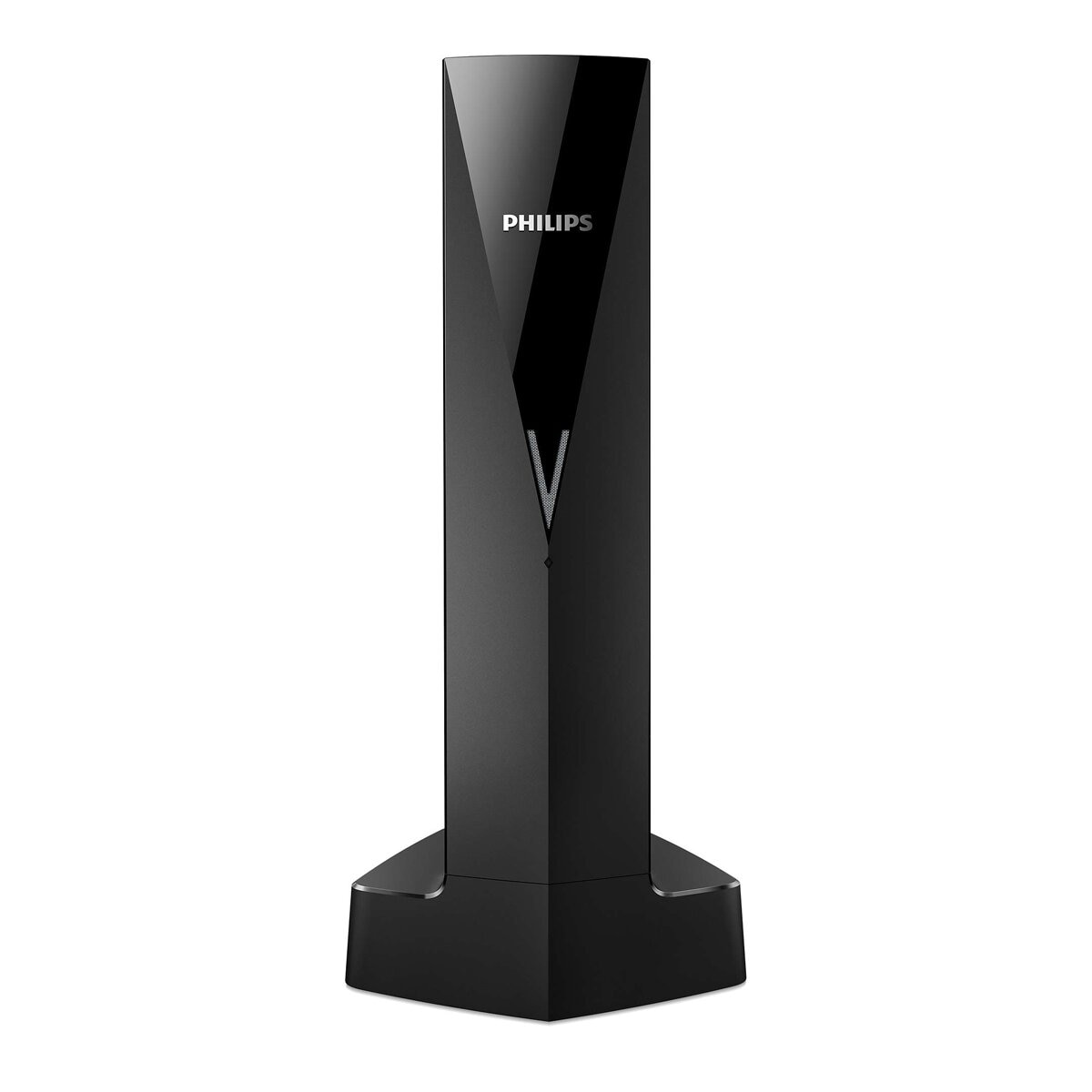 Teléfono inalámbrico single Philips M3501B Dect negro Negro-1