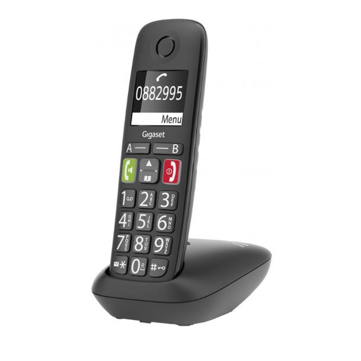 Imagen 0 de Teléfono inalámbrico Gigaset E290 negro