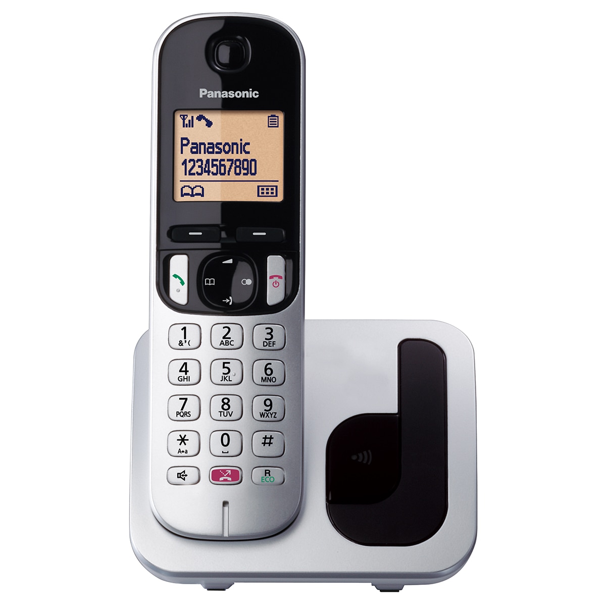 Imagen 0 de Teléfono inalámbrico Panasonic Dect KX-TGC250SPS plata / negro