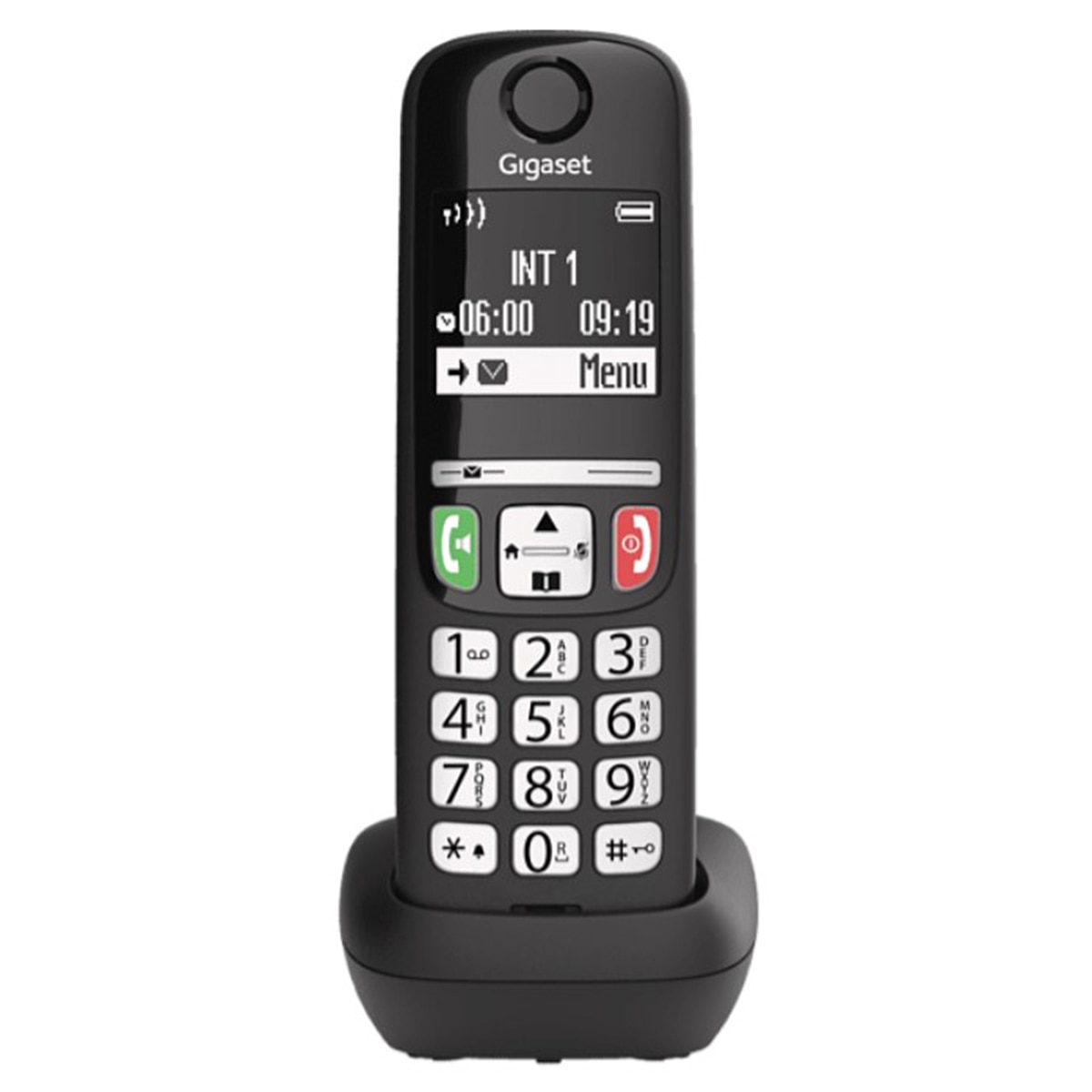 Teléfono inalámbrico Gigaset E290 negro Negro-2