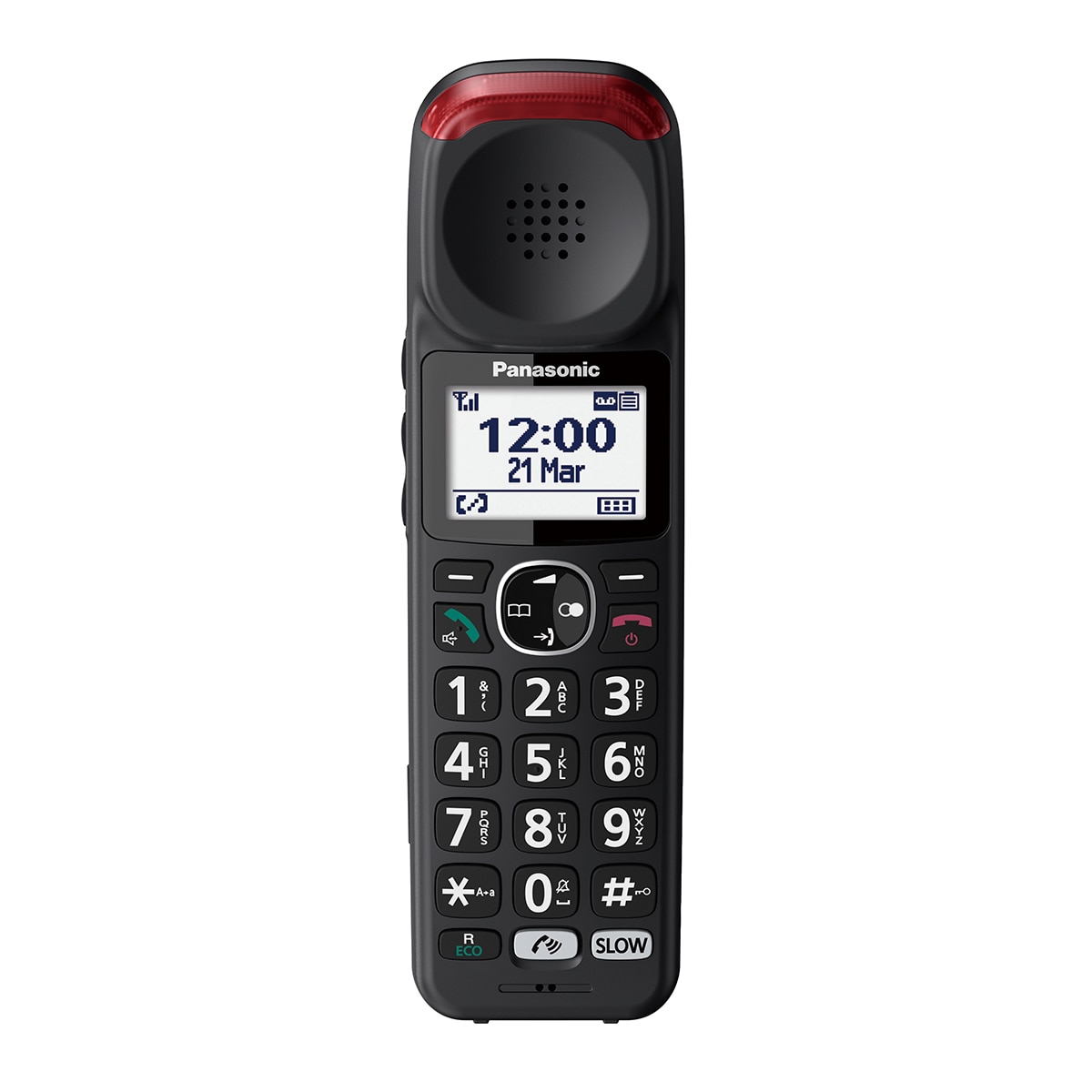 Teléfono DECT inalámbrico Panasonic KX-TGM420EXB Single Negro-6