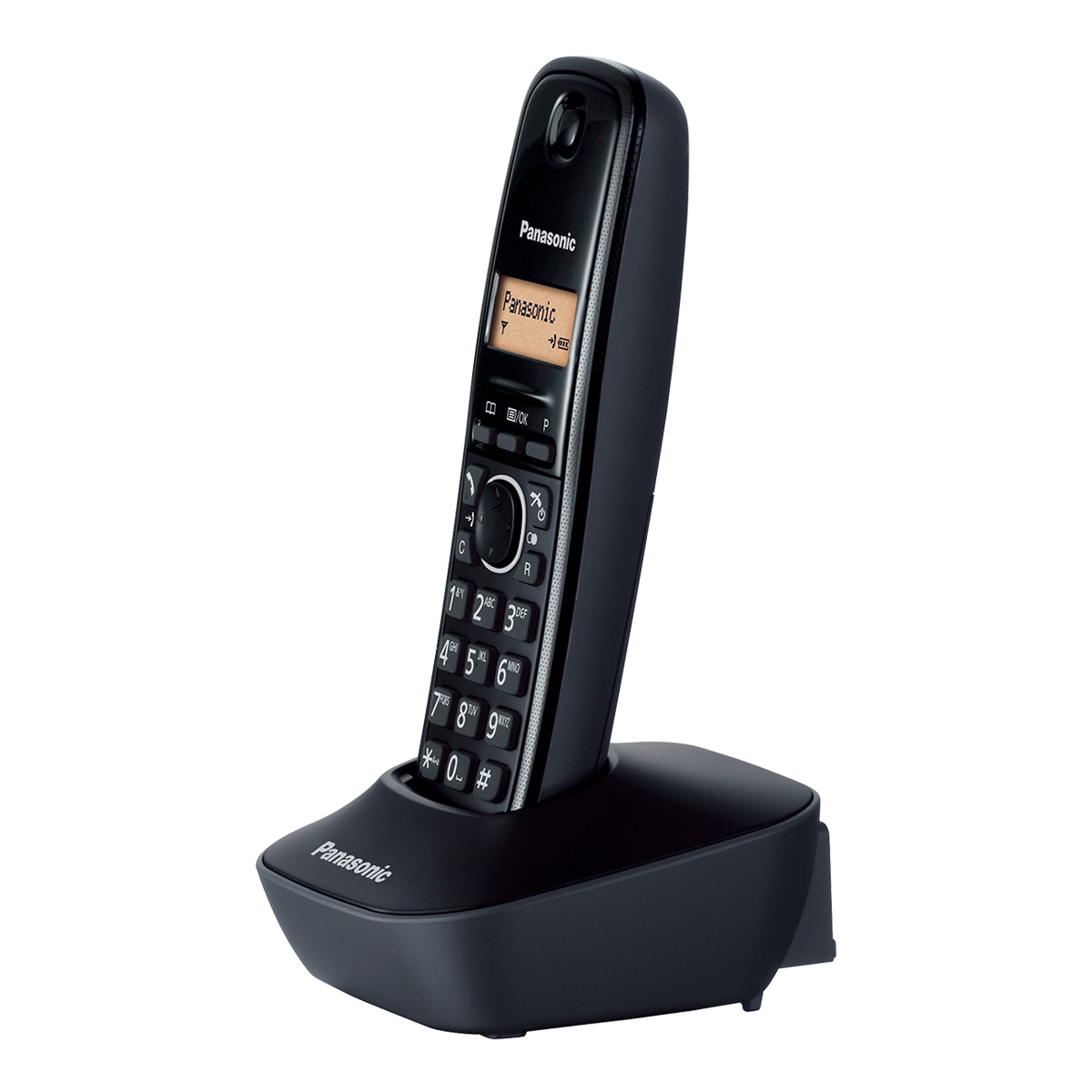 Teléfono DECT inalámbrico Panasonic KX-TG1611SPH Negro-2