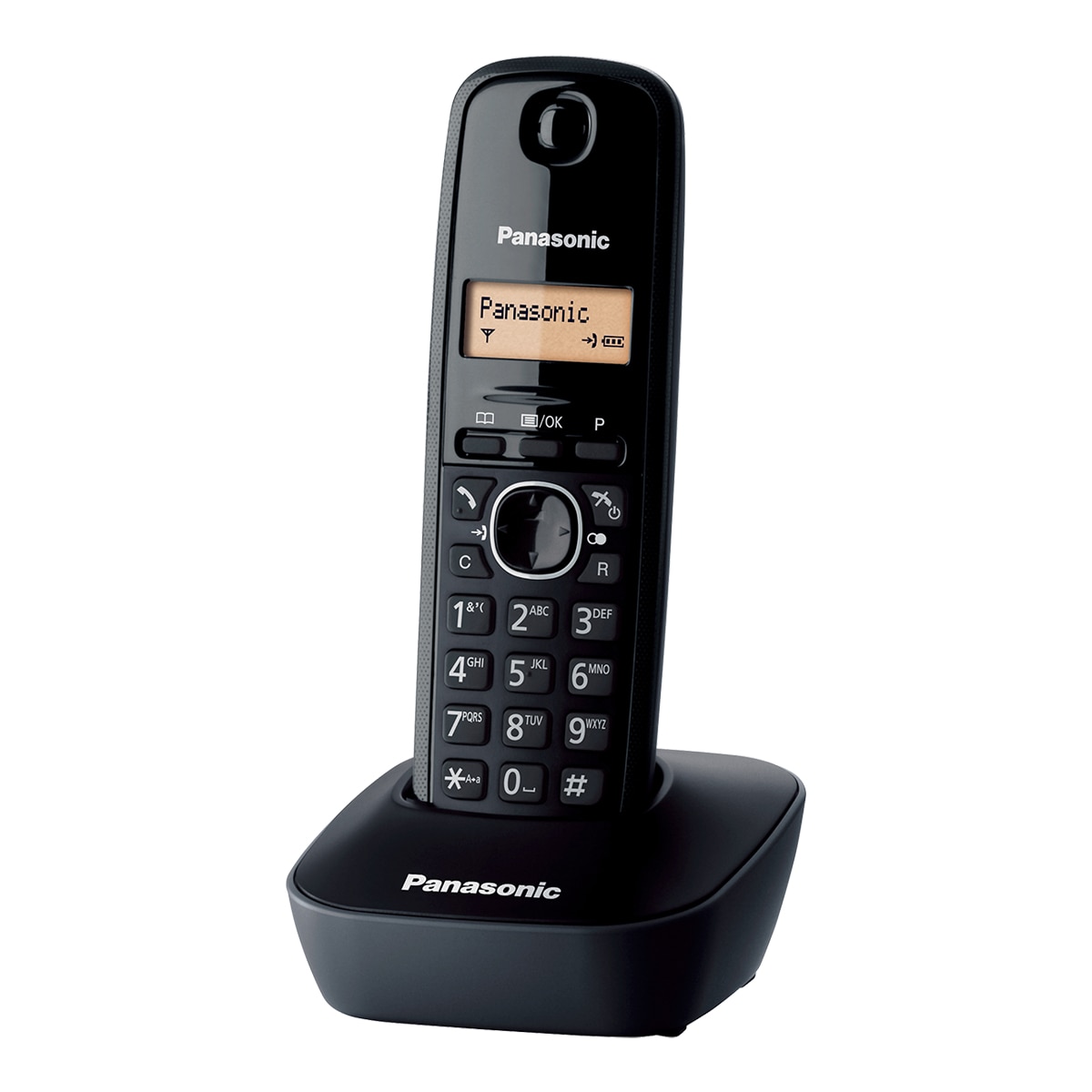 Teléfono DECT inalámbrico Panasonic KX-TG1611SPH Negro-4