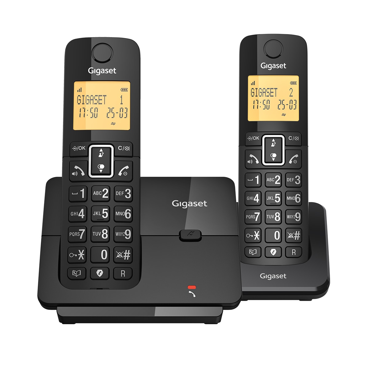 Imagen 0 de Teléfono fijo inalámbrico Gigaset Essential 300 DUO