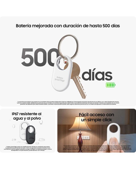 Samsung SmartTag 2 - Preto Preto-4