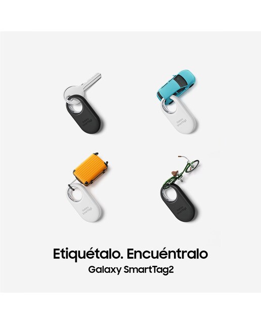 Samsung SmartTag 2 (pack de 4) - Preto / Branco Preto / Branco-7