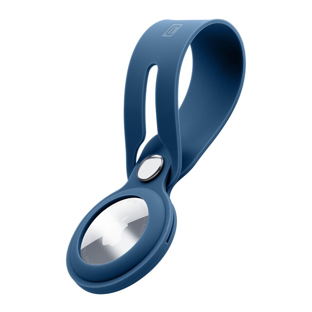 Imagen 0 de Correa de silicona Cellularline Loop azul para AirTag