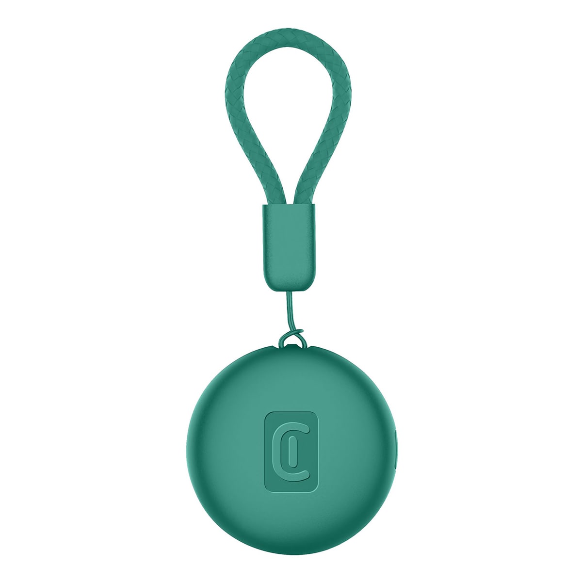 Localizador Cellularline Tracy Tag verde diseñado para iOS Verde-1