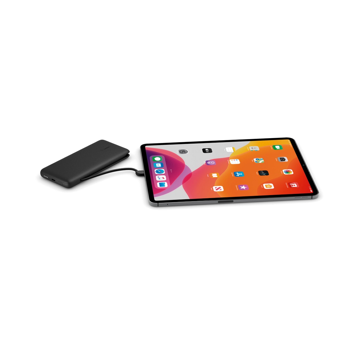 Power Bank Belkin USB-C - Lightning 10K con cables integrados Negro-3