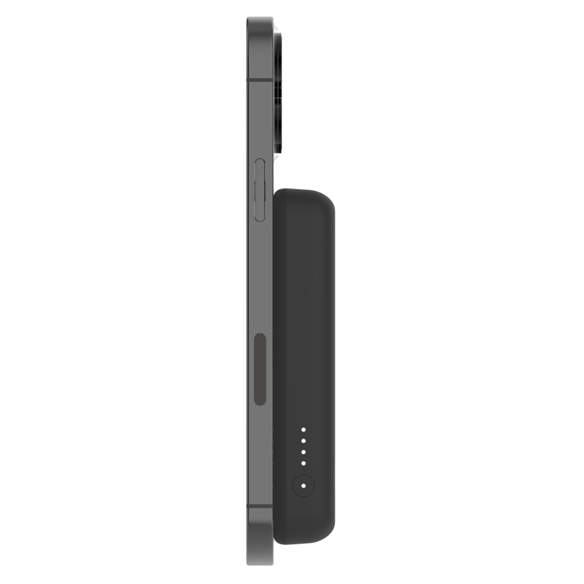 Power Bank inalámbrica Belkin magnética 5K con soporte Negro-4