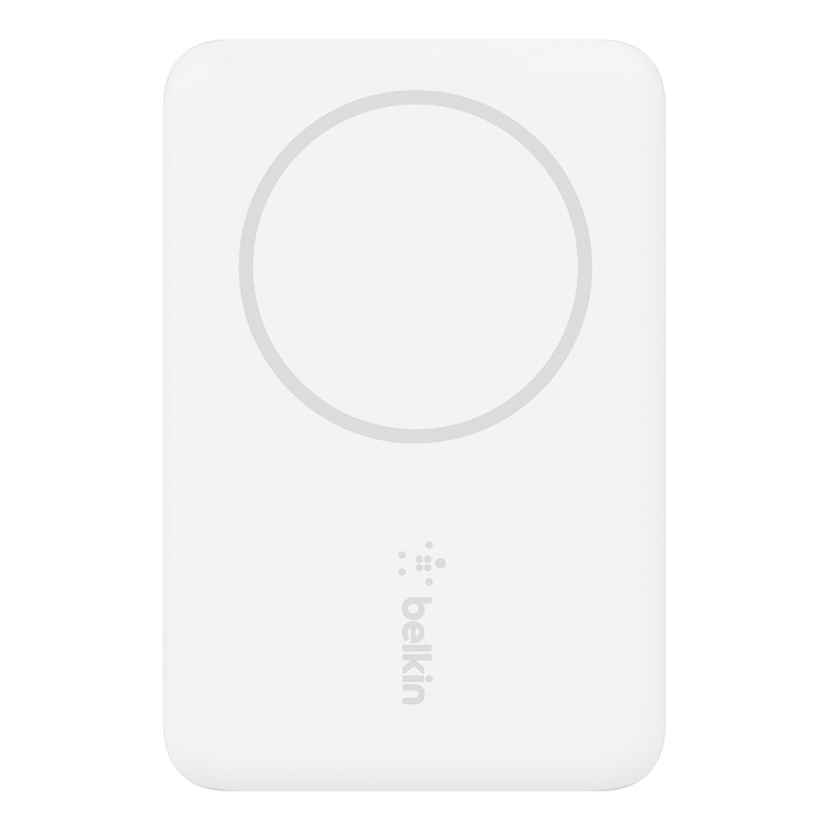Batería externa inalámbrica magnética Belkin 2500 mAh compatible con MagSafe Blanco-2