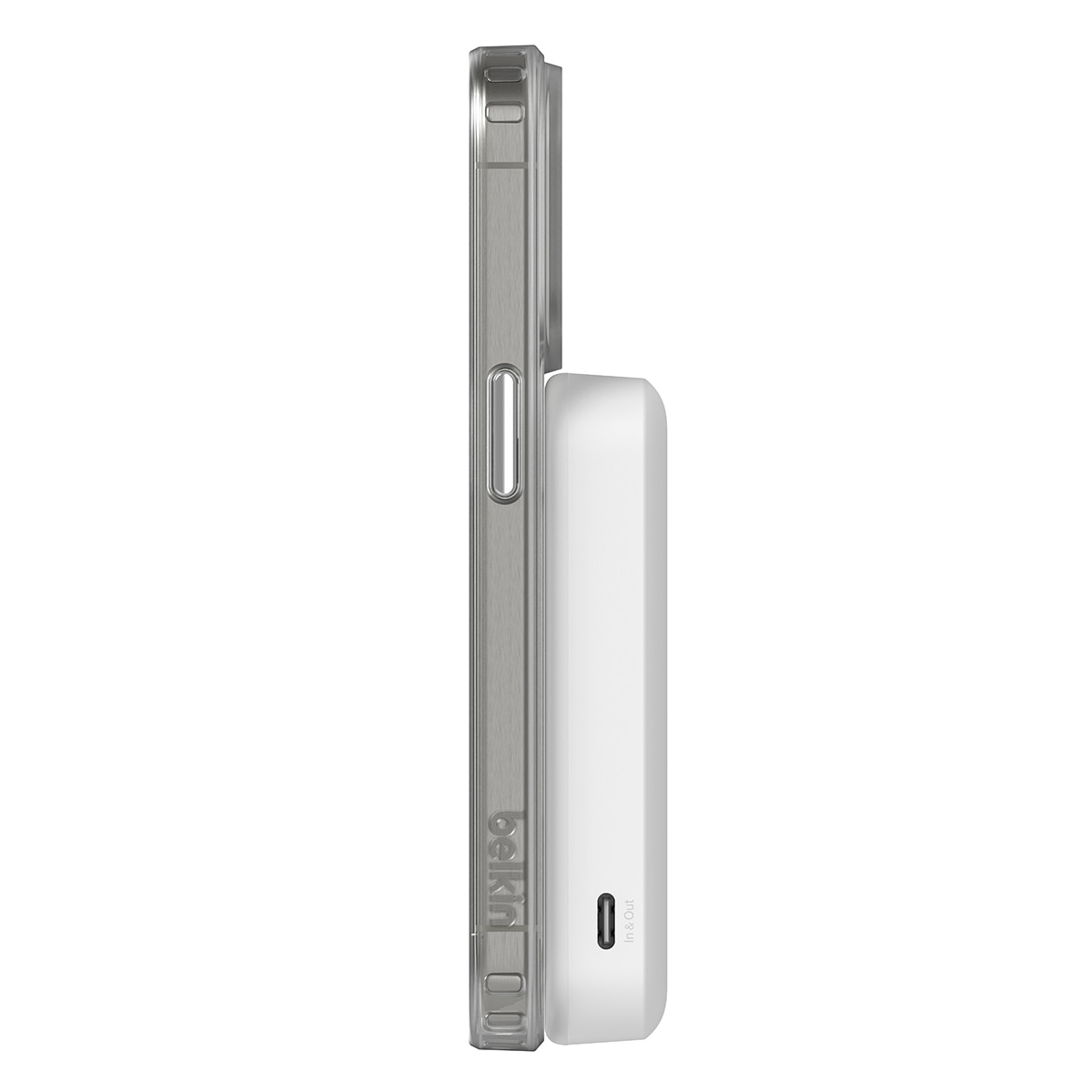 Batería externa magnética Belkin 8000 mA/h con Qi2 15W Blanco-8