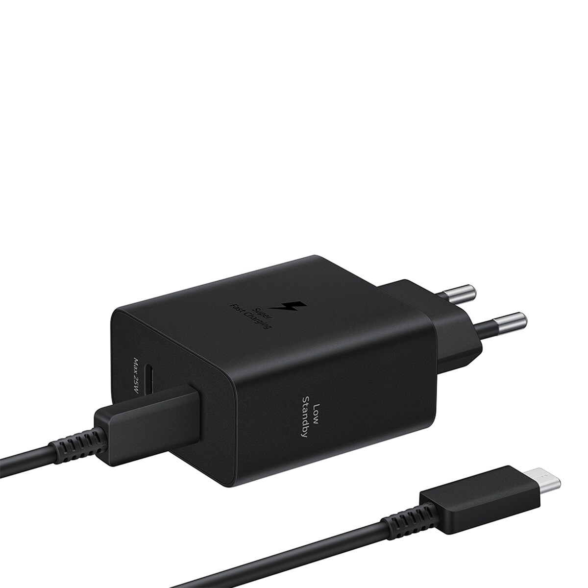 Cargador Samsung Fast Duo USB-C 50W Negro-4