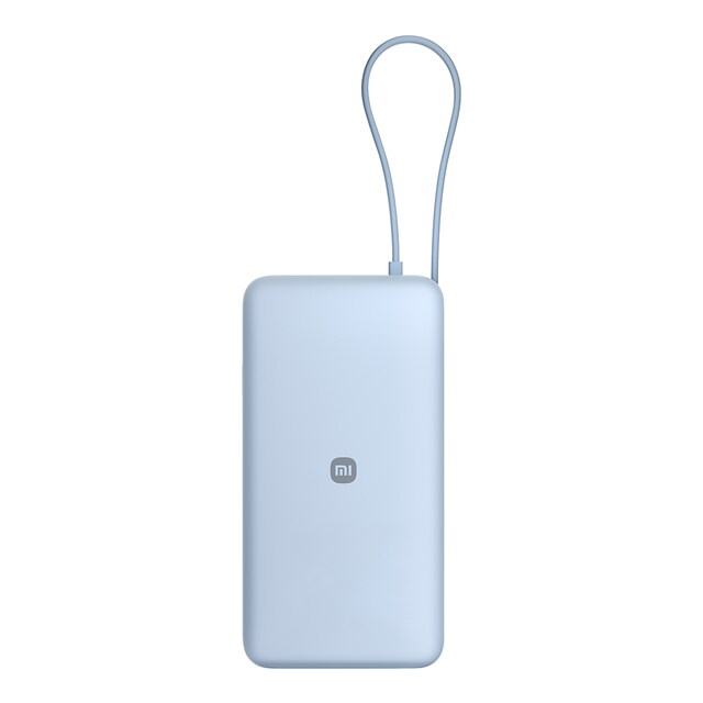 Power Bank Xiaomi 20000, 67W con cable integrado, azul