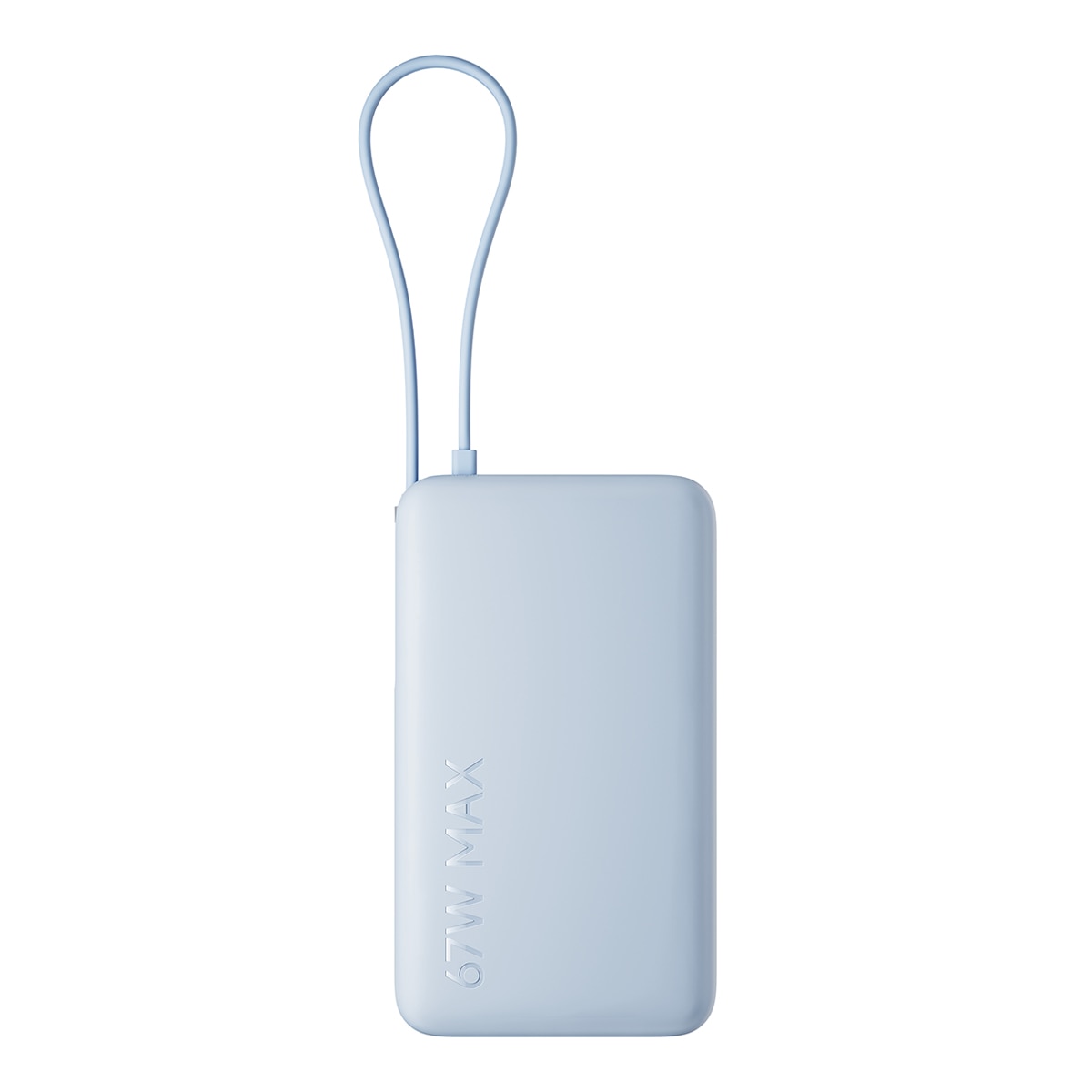 Imagen 0 de Power Bank Xiaomi 10000, 67W con cable integrado, azul