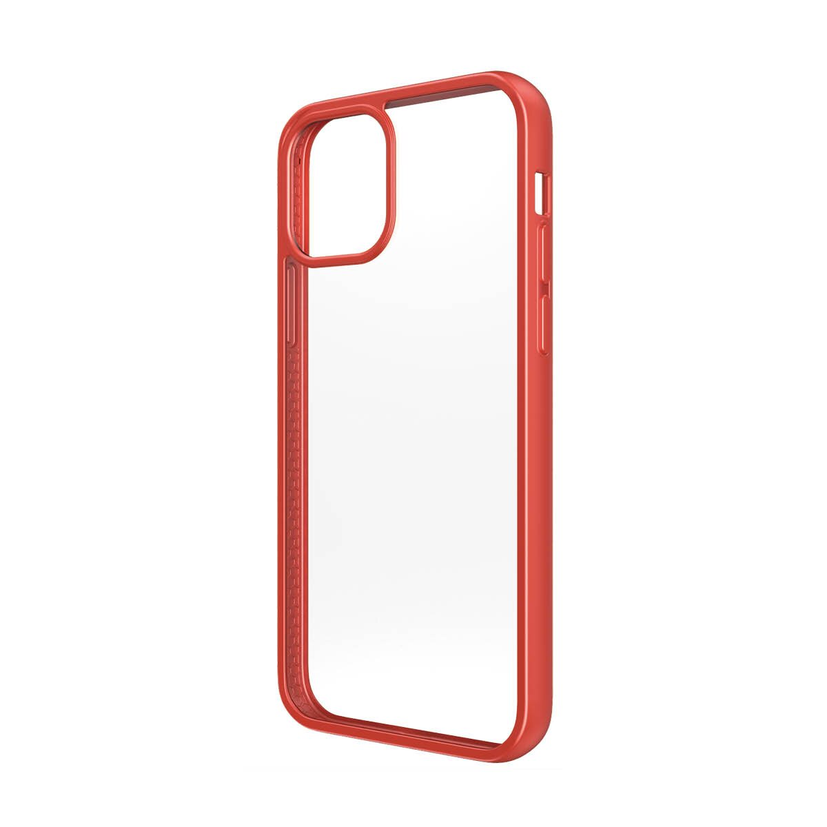 Funda Mandarin Red PanzerGlass ClearCase para iPhone 12 Pro Max - Rojo Rojo-2