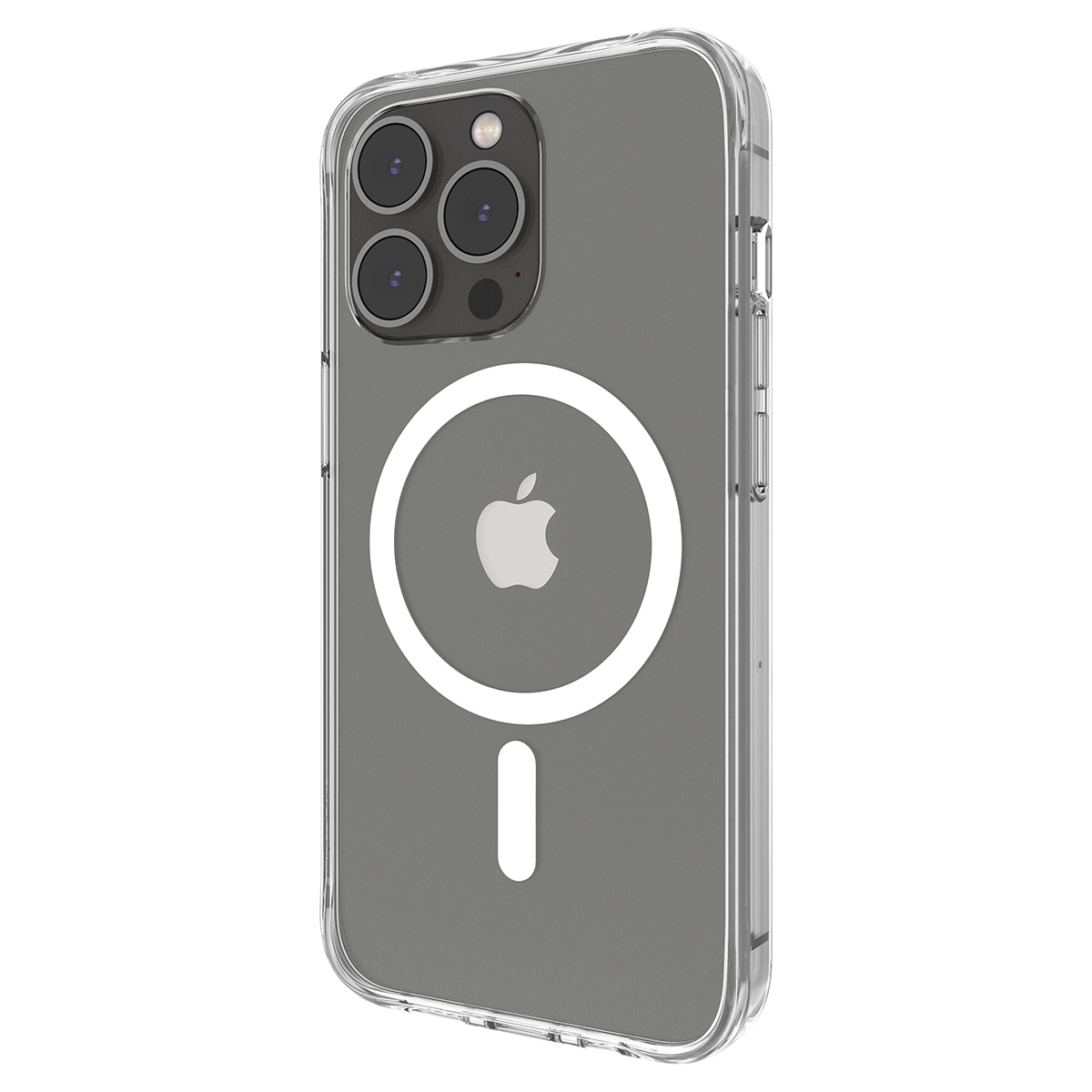 Funda transparente Belkin para iPhone 13 Pro con tratamiento magnético Transparente-2