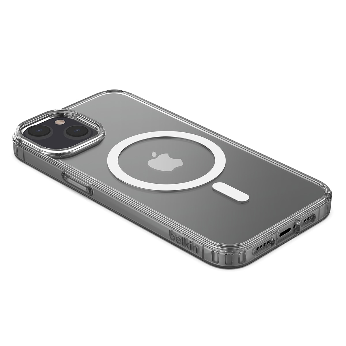Funda transparente Belkin con MagSafe para iPhone14 Transparente-5