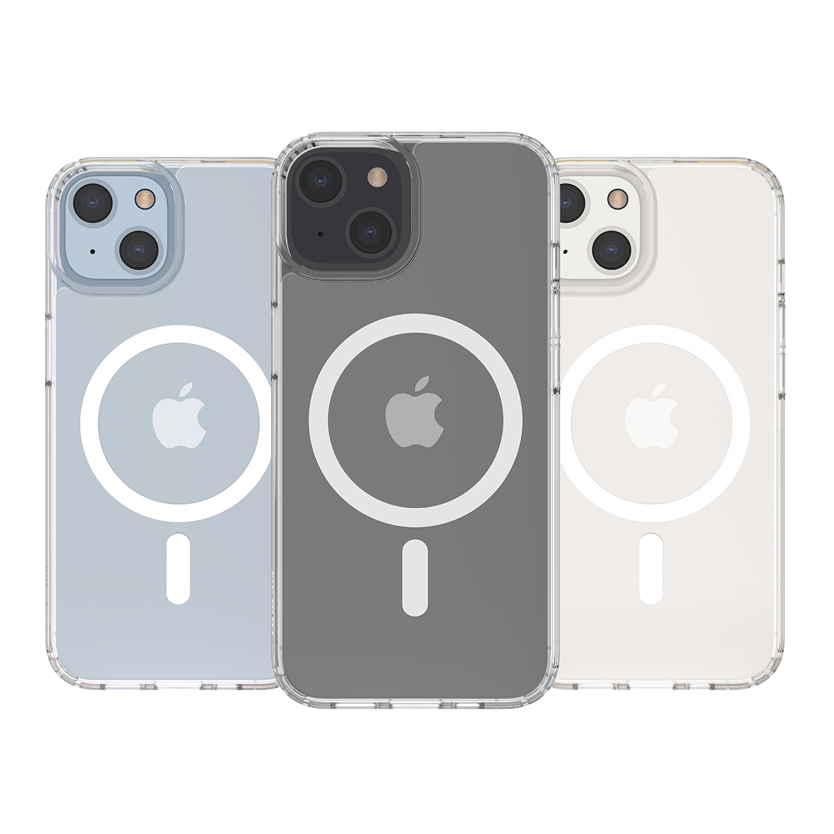 Funda transparente Belkin con MagSafe para iPhone14 Transparente-7