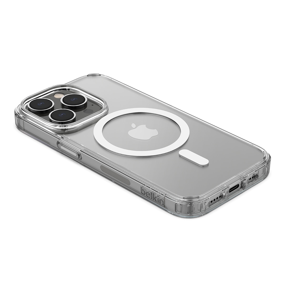 Funda transparente Belkin con MagSafe para iPhone14 Pro Transparente-6