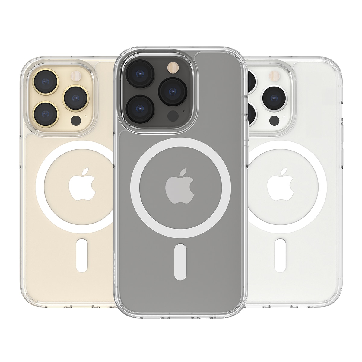 Funda transparente Belkin con MagSafe para iPhone14 Pro Transparente-8