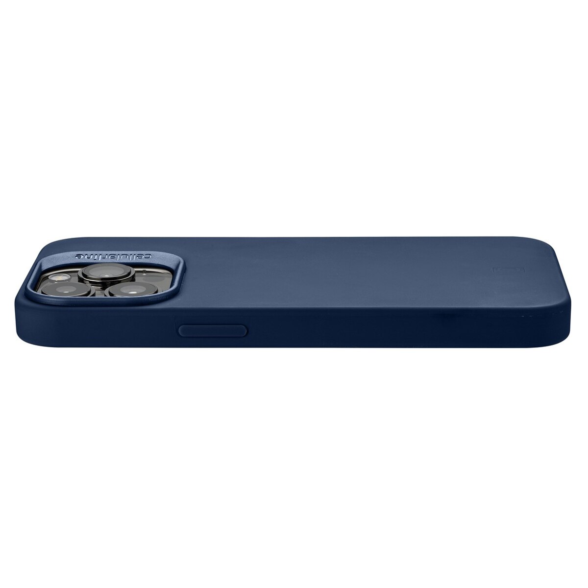 Carcasa de silicona azul Cellular Line Sensation para iPhone 14 Pro Max Azul-3