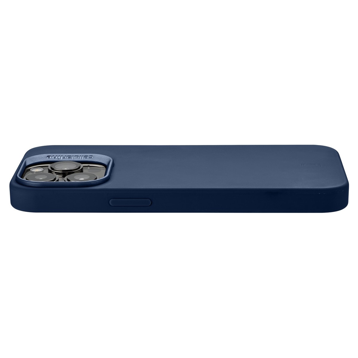 Carcasa de silicona azul Cellular Line Sensation para iPhone 14 Pro Azul-3