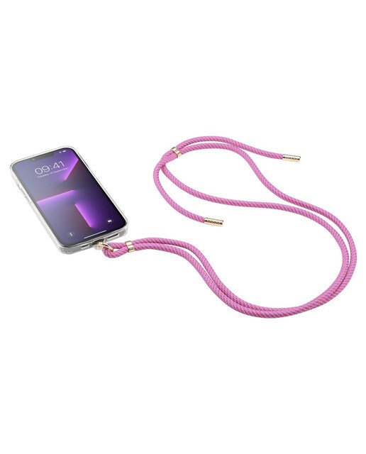 Colgante universal para smartphones Cellular Line Universal Lace rosa Rosa-1