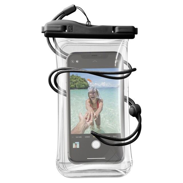 Funda impermeable negra Cellular Line Voyager universal