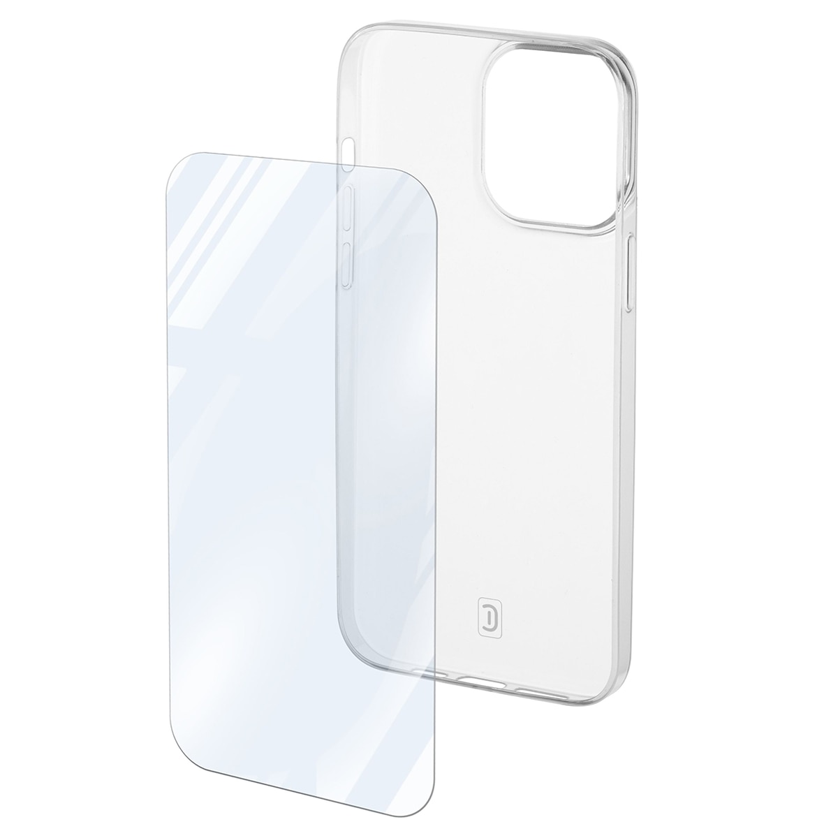 Kit de Funda + protector de cristal Cellularline para iPhone 15 Pro 1