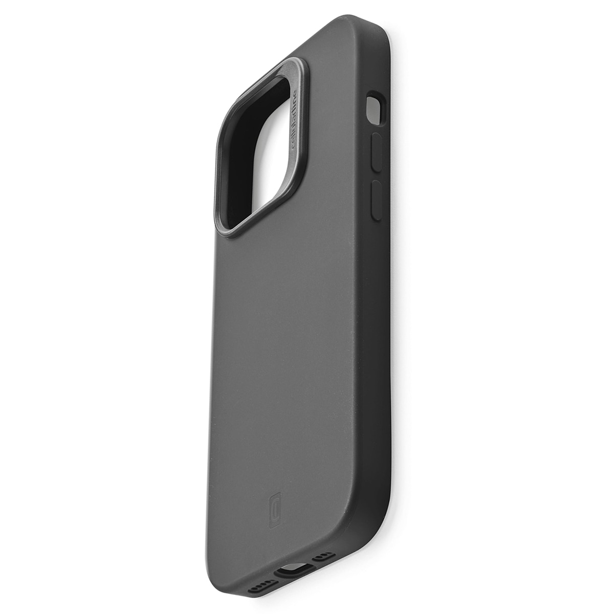 Funda de silicona Cellularline Sensation+ para iPhone 15 negro 1