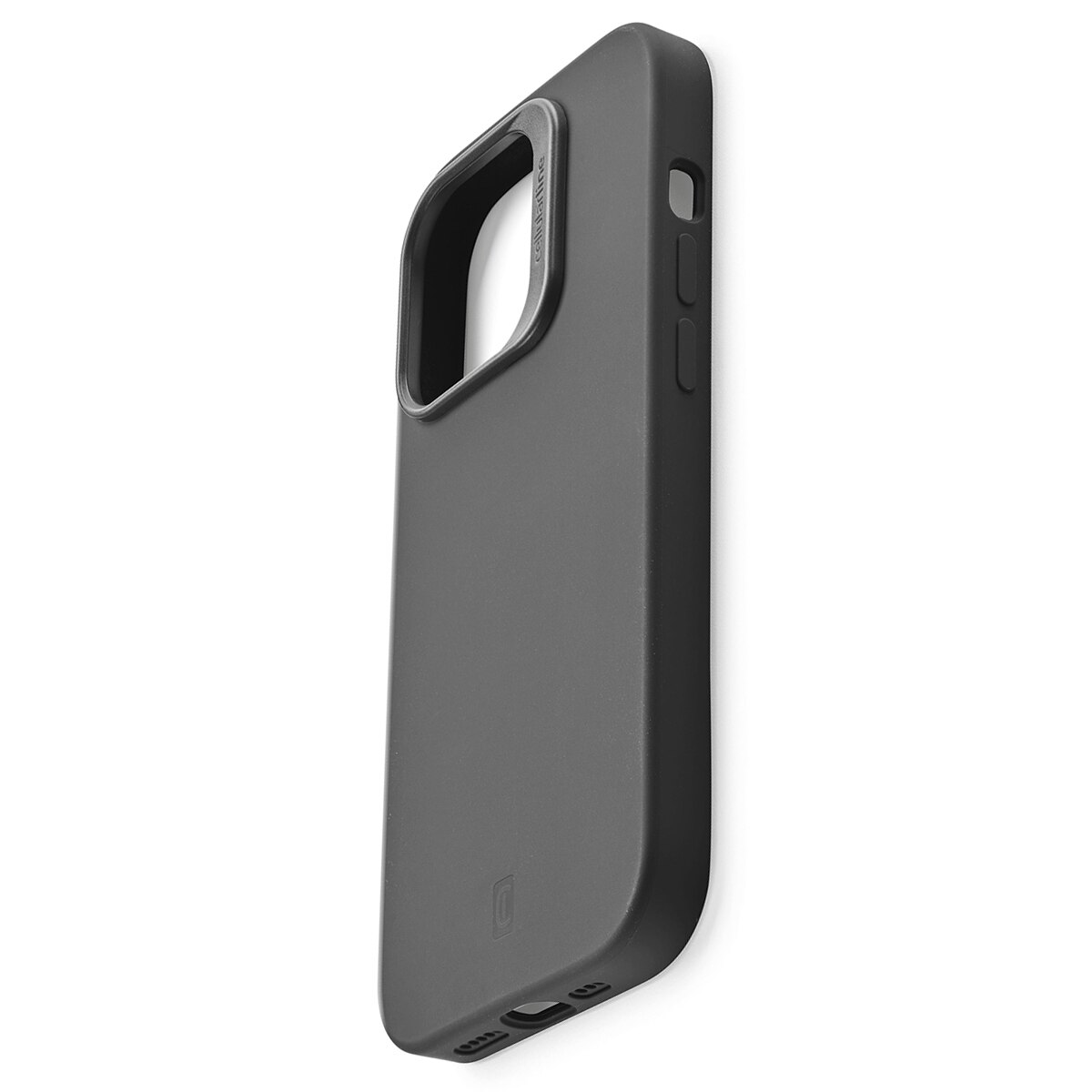 Funda de silicona Cellularline Sensation+ para iPhone 15 Pro negro 1
