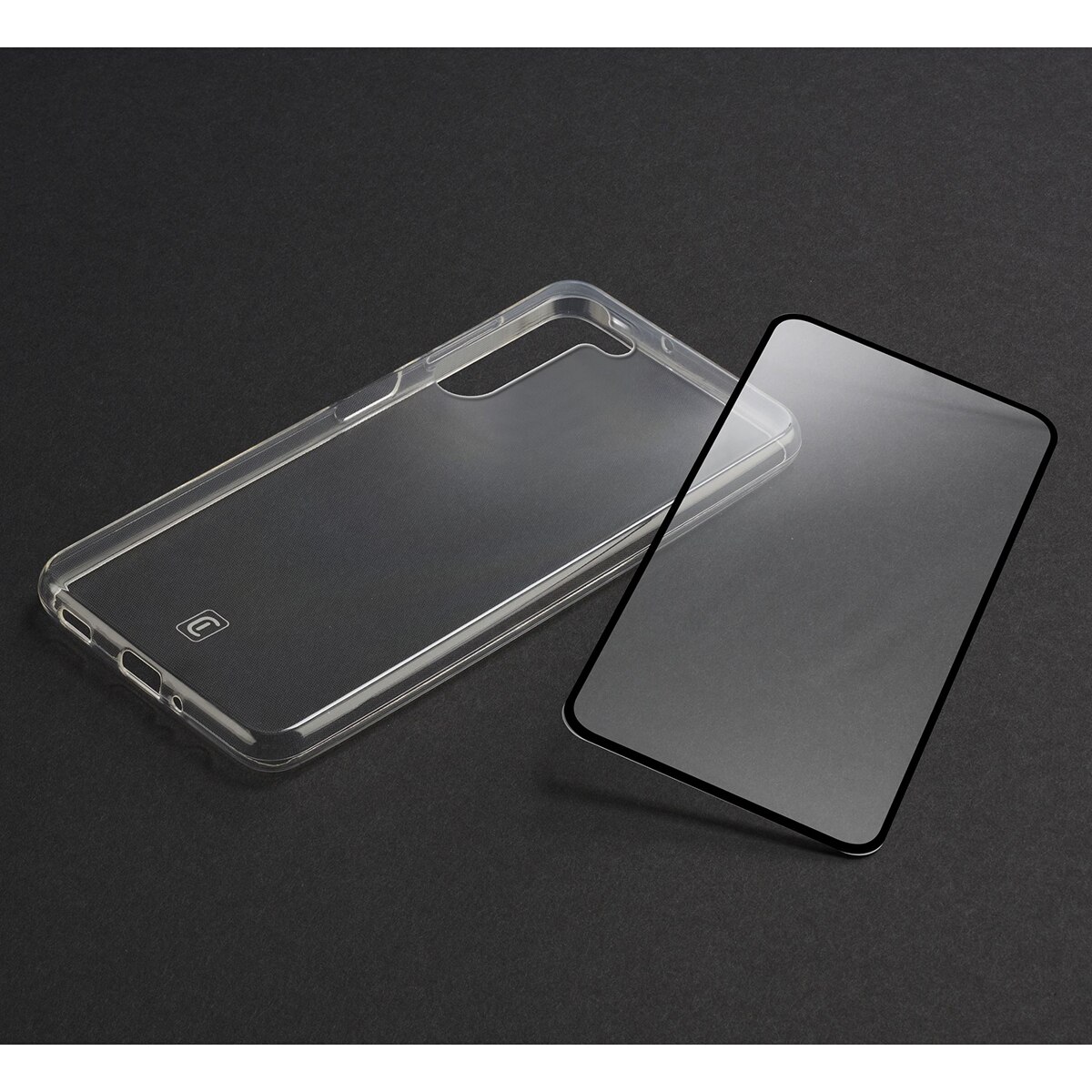 Funda transparente + protector de pantalla Cellularline Protection para Samsung Galaxy A35 5G Transparente-2