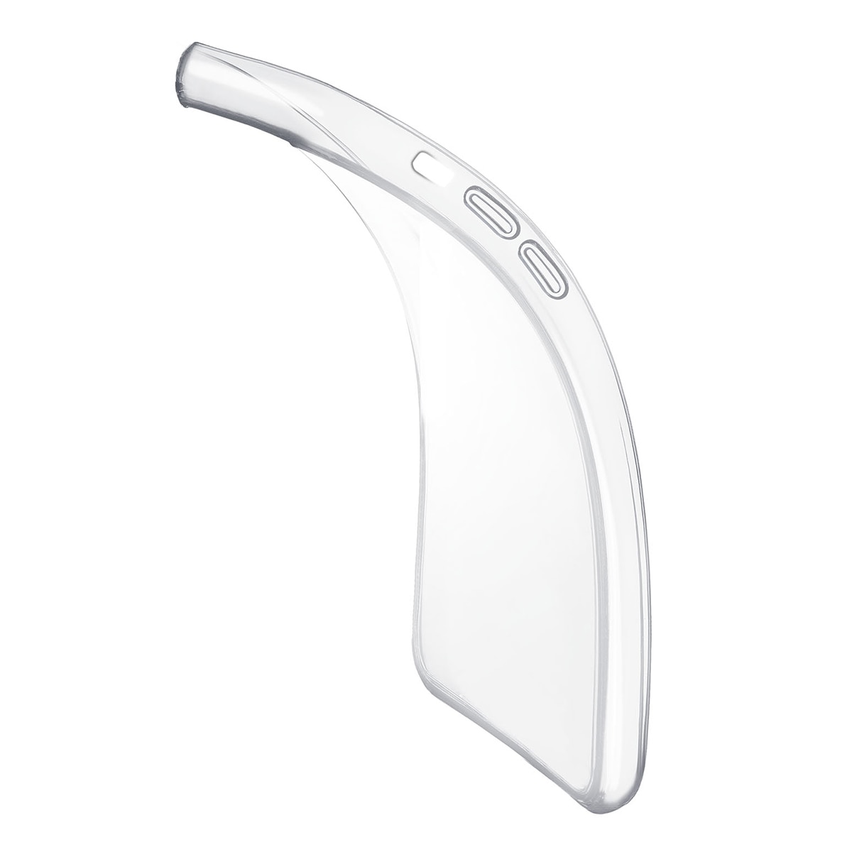 Carcasa de goma trasparente Cellularline Fine para iPhone 16 Transparente-1