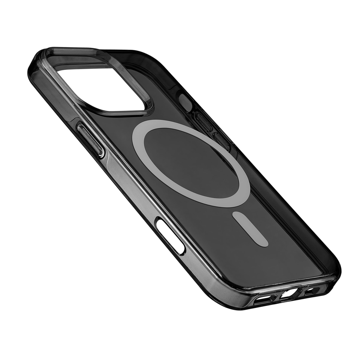 Funda Cellularline Gloss Mag para iPhone 16 Pro negra Negro-1
