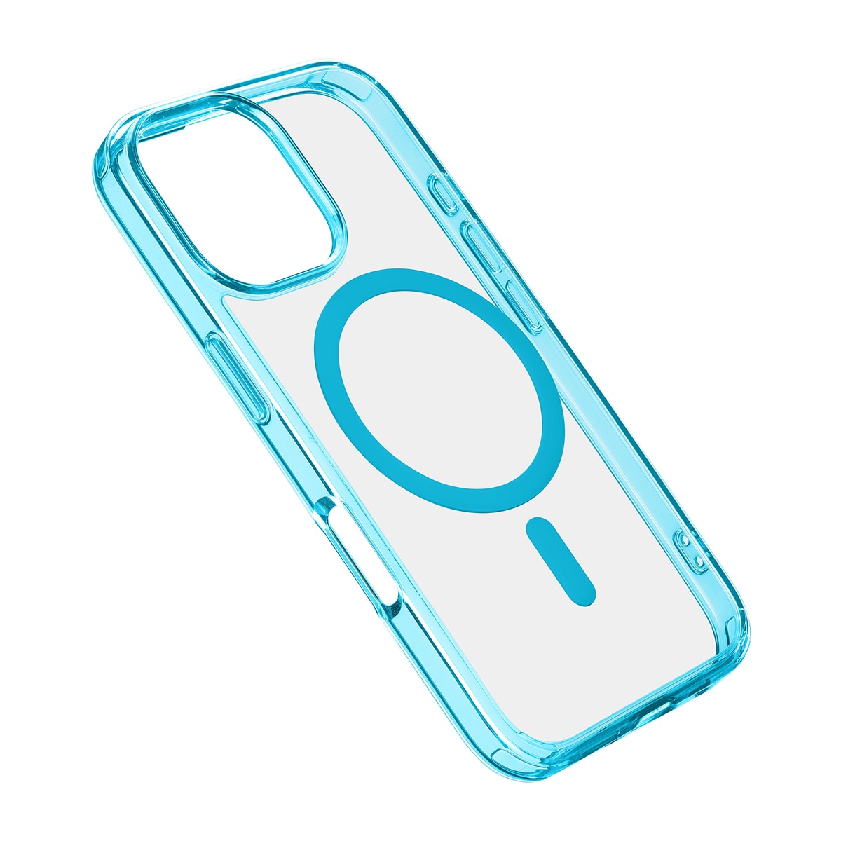 Funda verde Cellullar Line Iconic Mag para iPhone 16 Pro Max Verde-1