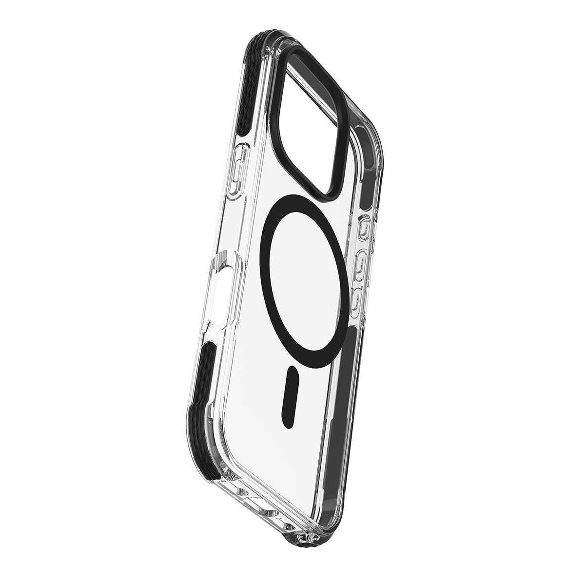 Funda transparente Cellularline Strong Guard Mag para iPhone 16 Pro Transparente-1