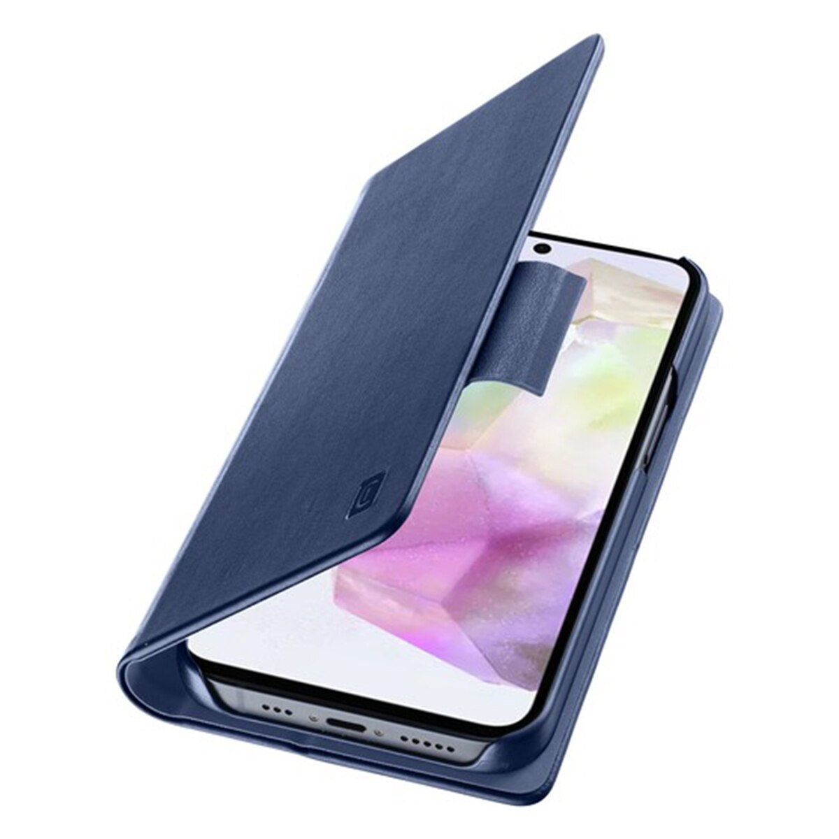 Funda Cellular Line Book 3 para Samsung Galaxy A36 / A56 Azul-1