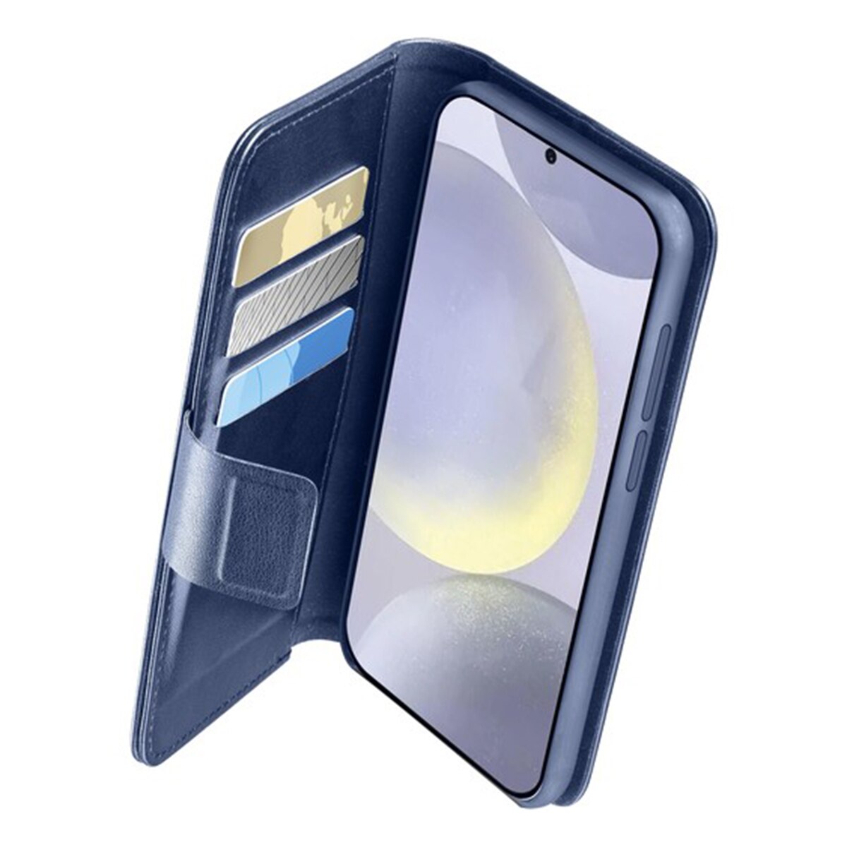 Funda Cellularline Book Agenda 2 Azul para Samsung Galaxy S25 Ultra Azul-1