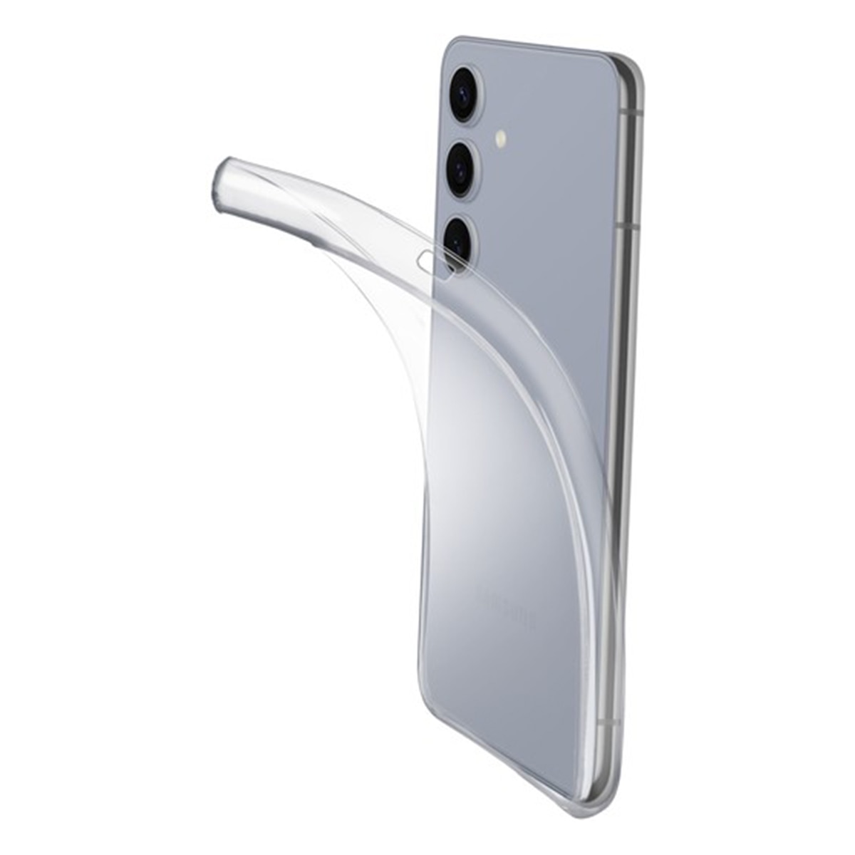 Imagen 0 de Carcasa de goma Cellularline Fine Transparente para Samsung Galaxy S25+