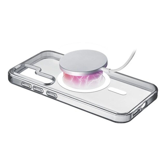 Imagen 0 de Funda Cellularline Gloss Mag Transparente para Samsung Galaxy S25+